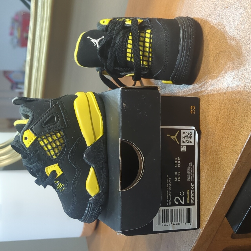 Jordan 4 Retro (TD) 2c NEW IN BOX